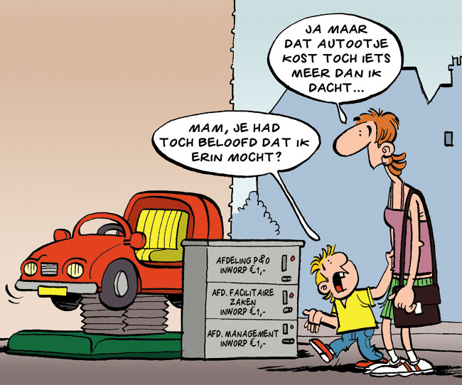 Cartoon: autokosten